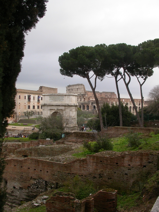 titus and colosseum