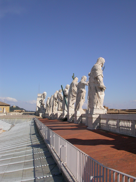 Vatican, saint statues