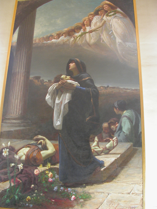 Vatican, decapitation painting